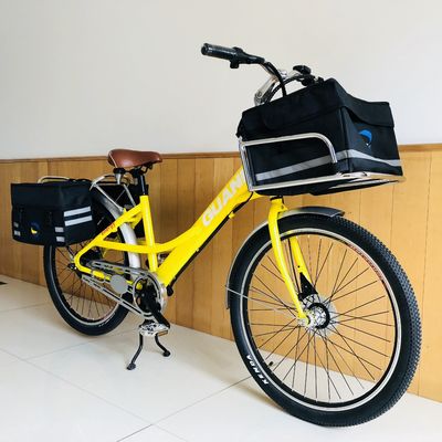 35V 350W 8.8AH リチウム電池 26" ファストフード 宅配 貨物 電気自転車 成人女性 25KM/H CE ヨーロッパ市場