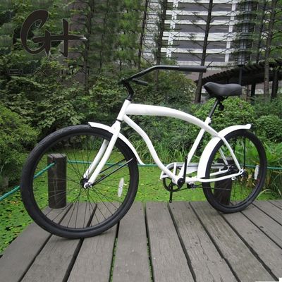 10 スチールフレーム 26 インチ ホイールサイズ 3G OEM/ODM CE 男性 成人 シングルスピード ビーチ クルーザー バイク