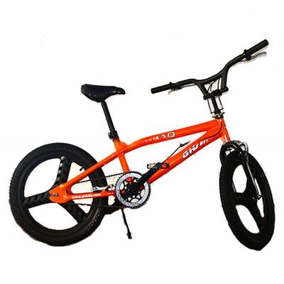 アルミ合金 BMX バイクの輝き 重さ14kg 騎乗体験の終わり