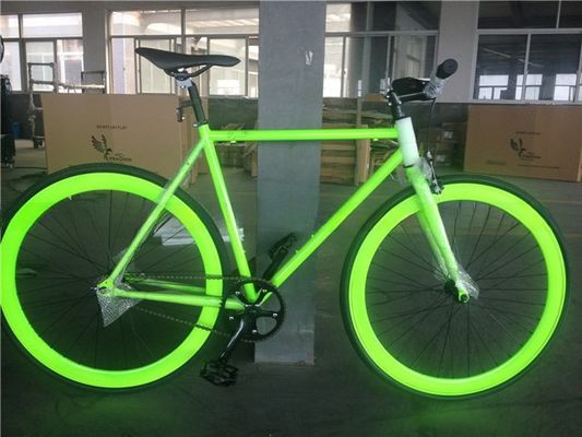 鉄筋700C 固定ギア バイク 暗闇で輝く 固定ギア バイク 固定ギア ロードバイク