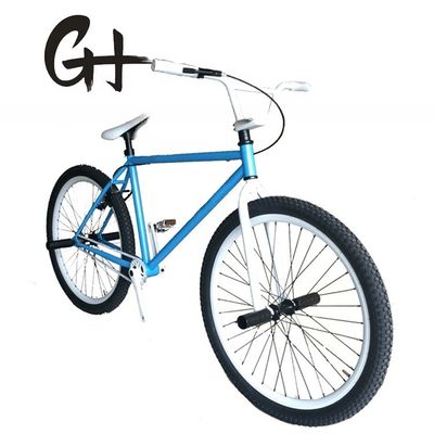 カスタマイズされたカラー26インチシングルスピードBMX自転車