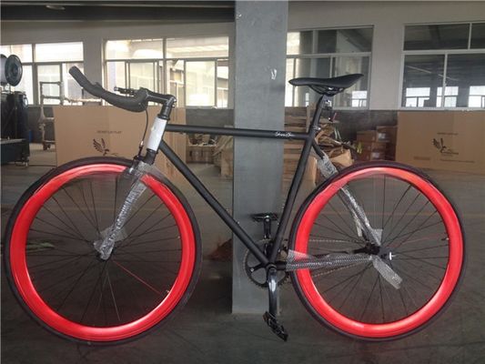フォーク素材 スチール カスタマイズ シングルスピード 白色 バイシー 固定自転車 大人用