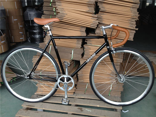 フォーク素材 スチール カスタマイズ シングルスピード 白色 バイシー 固定自転車 大人用