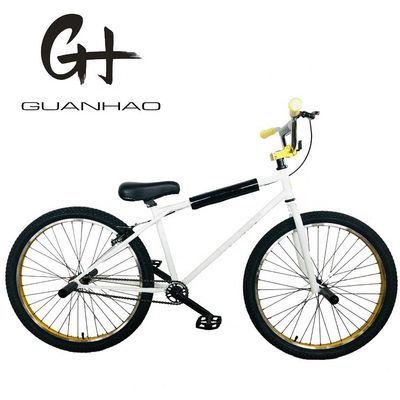 カスタマイズされたロゴ 26インチBMX自転車 ハイ-テン鋼枠と25T小型チェーンリング