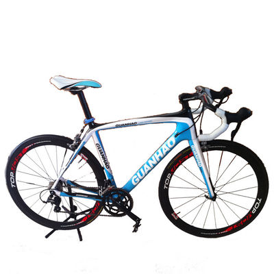 炭素繊維のフォーク材料と炭素ハンドルを持つ自転車カーボンフレーム700C