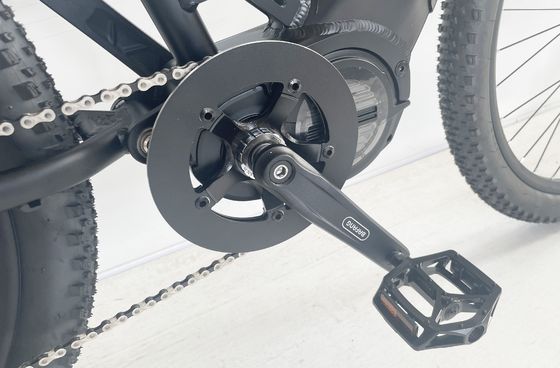26*4&quot; タイヤ幅 48V 1000W 17AH BAFANG 中型モーター電気フルサスペンション マウンテンバイク