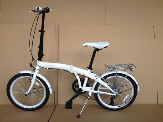 軽量 20 インチ成人ユニセックス折りたたみ自転車 7 スピード アルミラスコホイールセット