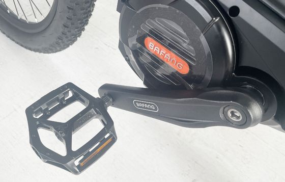 26*4&quot; タイヤ幅 48V 1000W 17AH BAFANG 中型モーター電気フルサスペンション マウンテンバイク