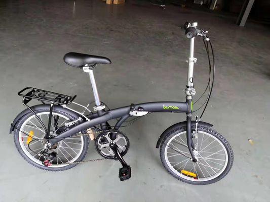 20インチユニセックスハイブリッド折り畳み自転車 7ギアとアルミVブレーキ合金ハブ Quando