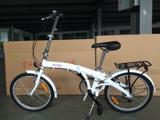 20インチユニセックスハイブリッド折り畳み自転車 7ギアとアルミVブレーキ合金ハブ Quando