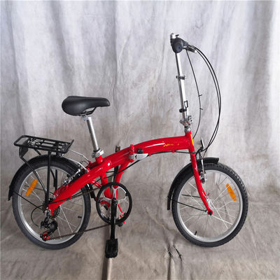 二重Vブレーキシステム アルミ合金 折りたたむ自転車フレーム 20インチ折りたたむ自転車