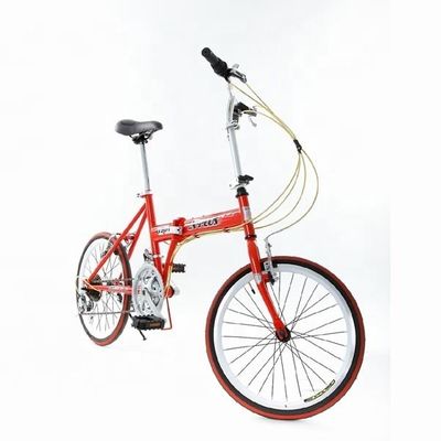 二重Vブレーキ 20インチハイ10鋼筋折りたたみ自転車 シマノ7速