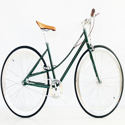 スタイリッシュで乗る ステールフォークとケンダ700Cタイヤの復古男子シングルスピード自転車