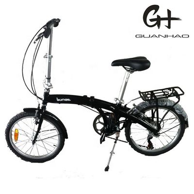 折りたたむ20インチ アルミフレーム 7速 女の子と子供のための自転車 負荷容量75kg