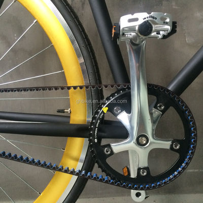 アルloy Pedal 2016 ハイエンドメンズスタイル 700C シングルスピードベルトドライブ ロードバイク/フィクシーバイク