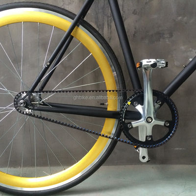 アルloy Pedal 2016 ハイエンドメンズスタイル 700C シングルスピードベルトドライブ ロードバイク/フィクシーバイク