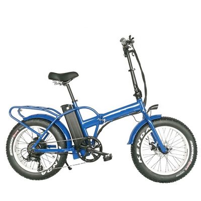 20インチ電動折りたたみバイク リアハブモーター 48V 500W モーター 14AH リチウムバッテリー 40KM/H 最大速度