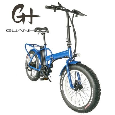 20インチ電動折りたたみバイク リアハブモーター 48V 500W モーター 14AH リチウムバッテリー 40KM/H 最大速度