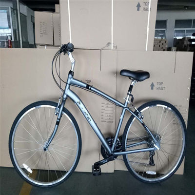 オーダーメイド アルミフレーム 21S 女性用都市自転車 フィットネス自転車 ハイブリッド自転車 成人用