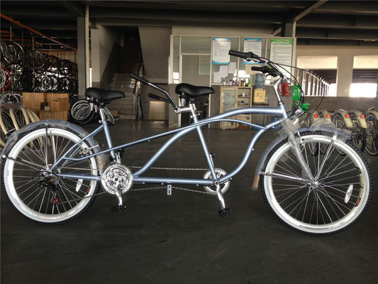 OEM 26インチ アダルト タンデム ビーチ クルーザー バイク 長さ 1.8m 負荷容量 300kg