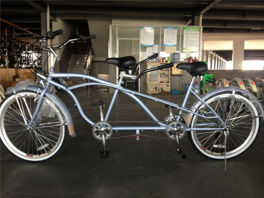 OEM 26インチ アダルト タンデム ビーチ クルーザー バイク 長さ 1.8m 負荷容量 300kg