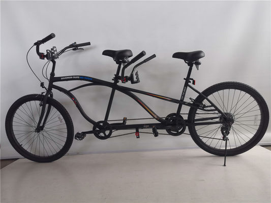 OEM 26インチ アダルト タンデム ビーチ クルーザー バイク 長さ 1.8m 負荷容量 300kg