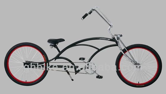 オーダー 26' ロングビーチ クルーザー バイク バイク ヘリコプター クルーザー サイクリング 男のビーチ クルーザー