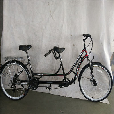 シマノ 18 スピードギア クラシック アルミ 輪材 2人の大人のタンデム自転車