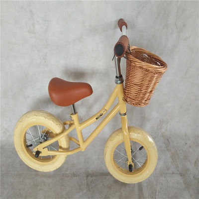 子供のための最初の自転車 バンウッド ヴィンテージ 子供の自転車 バランスバイク 12 インチ 105kg 負荷容量