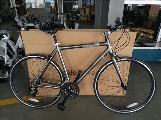 21 スピード アルミフレーム クルーザー 大人の道路 男性用自転車 前後 Vブレーキ