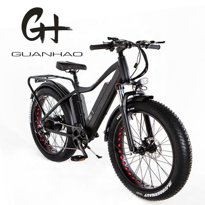 52V 1000W バファングモーター 17AH リチウム 55KM/H 後部ハブ スノーファットタイヤ マウンテン電動自転車