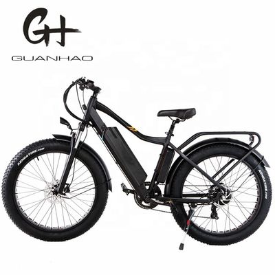 52V 1000W バファングモーター 17AH リチウム 55KM/H 後部ハブ スノーファットタイヤ マウンテン電動自転車