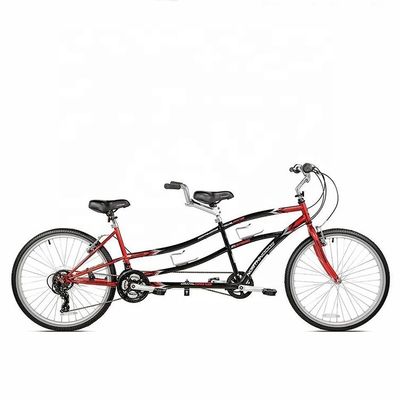 鋼筋 CE 26 &quot; 双ドライバー 21 スピード 2 人用 トランデムバイク OEM 双座
