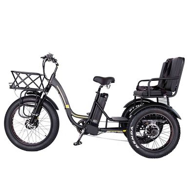 軽量 アルミフレーム 電動三輪車 48V 750W 21AH 50KM/H 成人の乗客用