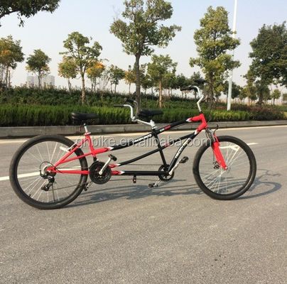 FD シマノTY-18 と RD シマノTY-18 デライラー 26インチ 2人乗りのタンドム自転車
