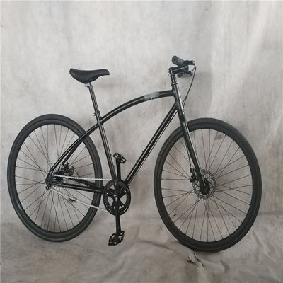 4130 クロモリー シングルスピード レトロメンズ ステップスルーシティクルーザーバイク 700Cホイールサイズ