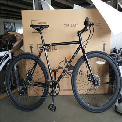 13kg 28&quot;ホイールサイズ クロモリー自転車フレーム 4130 シティクルーザー 男性自転車 7スピード都市自転車ハイブリッド 700c自転車