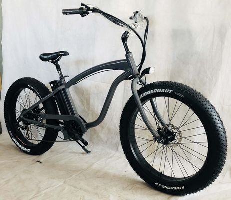 26" 1000W 48V 14AH リチウムバッテリー 55KM/H UL2849 電動ファットタイヤ ビーチクルーザー 自転車 成人男性用