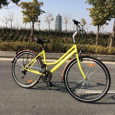 ストリート 28インチ Ofo 7 スピード レトロ レディース レディース 女の子 CE オランダスタイル ホワイト シティバイク