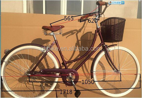 28インチシティバイク OMA自転車 ステールフレームとフォーク素材の人気オランダ自転車