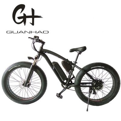 26インチ 1000W 48V リチウム電池 14AH 電動脂肪タイヤ マウンテンバイク 7 スピードギア