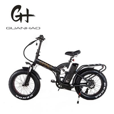 48V 21AH フルサスペンション 1000W 20" 電動自転車 ディスクブレーキとバックハブモーター