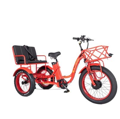 48V E トライカー 3輪 750ワット 脂肪タイヤ リックスhaw バファング 750W モーターとパフォーマンス