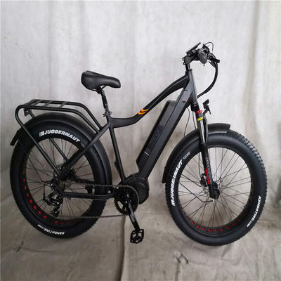 26x4.0 インチ マウンテン電気タイヤ自転車 1000Wダイバーモーターとフロントキャリア
