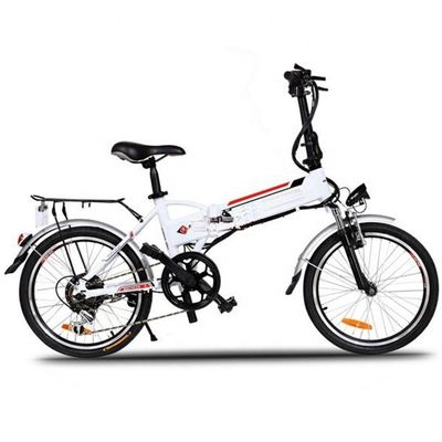 16インチミニ折りたたみ自転車 24V 250Wモーターと10AHリチウム電池ギアシングルスピード