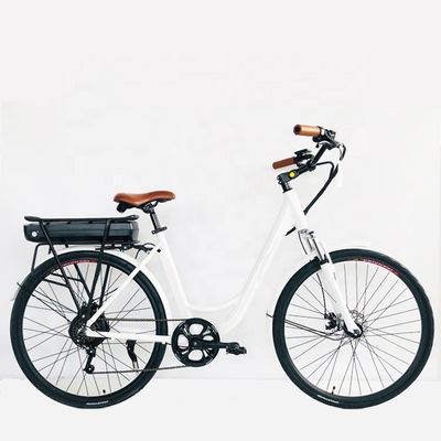 26&quot;*1.95 ケンダタイヤ 28&quot; 36V350W 28KM/H 14AH リチウムバッテリー OEM/ODM EN15194 女性電気都市自転車