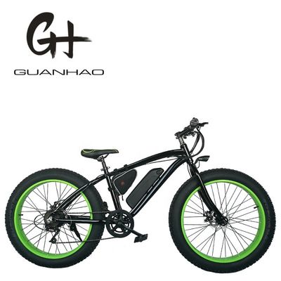 26インチハイテンの鉄筋 48V 500W 10.4AH 中国製のスノーファットタイヤ マウンテン電動自転車