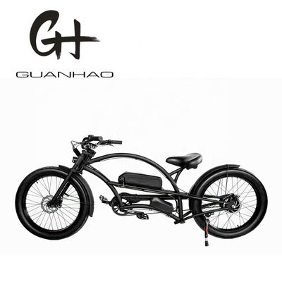 電動自転車 24インチ×3.0 タイヤ 1000W 17AH ハイ・テン スチールフレーム 50KM/H シマノ スピードクルーザー