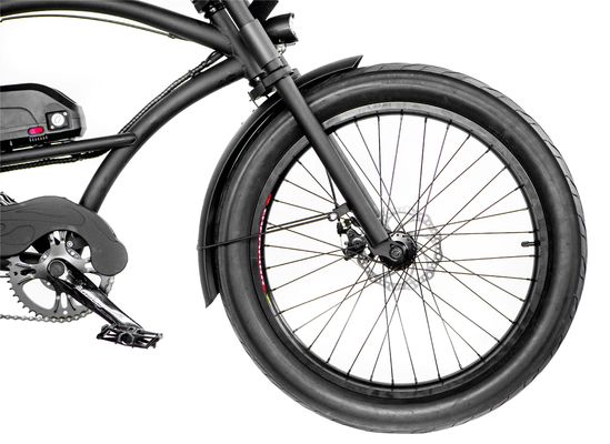 電動自転車 24インチ×3.0 タイヤ 1000W 17AH ハイ・テン スチールフレーム 50KM/H シマノ スピードクルーザー