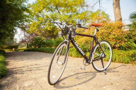 700C アルミ 電動自転車 CE EN15194 認証 36V 350W モーター 10.8AH 隠されたリチウム電池